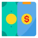 Free Money Smartphone Payment Icon