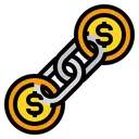 Free Currency Chain  Icon