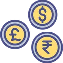 Free Currency  Icon