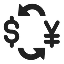 Free Exchange High Contrast Icon