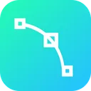 Free Curve  Icon