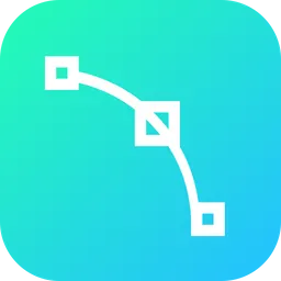 Free Curve  Icon