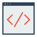 Free Custom Coding Website Icon