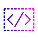 Free Custom Coding Site Icon