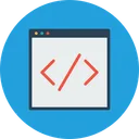 Free Custom Coding Website Icon