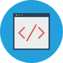 Free Custom Coding Website Icon