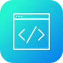 Free Custom Coding Website Icon