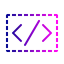 Free Custom Coding Site Icon