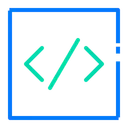 Free Custom Coding Site Icon