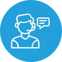 Free Customer Support Service Icon