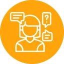 Free Customer questions  Icon