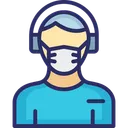 Free Customer Representative Customer Service Call Center Agent Icon