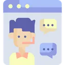 Free Curtomer Customer Service Customer Support Icon