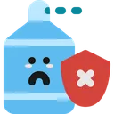 Free Cute Antiseptic Sanitizer attention  Icon