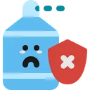 Free Risk Caution Sanitizer Icon