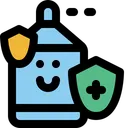Free Cute Antiseptic Sanitizer double protection  Icon
