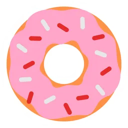 Free Cute Donuts  Icon