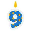 Free Cute Birthday Party Sticker Birthday Party アイコン