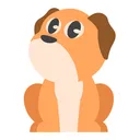 Free Dog Sticker Dog Cute Icon