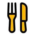 Free Cutlery Fork Knife Icon