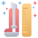 Free Cutter And Ruler  Icon