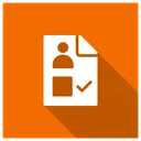 Free Cv Checklist File Icon