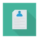 Free CV Document Bureau Icon