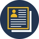 Free Cv Development Profile Documents Icon