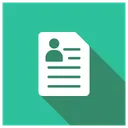 Free Cv Document File Icon