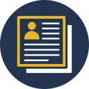Free Cv Development Profile Documents Icône