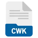 Free Cwk File Format Icon