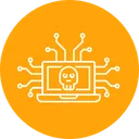 Free Cyber Attack Secure Icon