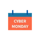 Free Seasonal Shopping Cyber Monday Icon