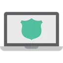 Free Cybersecurity It Security Laptop Security Icon