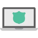 Free Cybersecurity It Security Laptop Security Icon