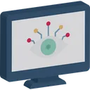 Free Cybereye Cybernetics Online Control Icon