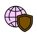 Free Cybersecurity Protection Tech Icon