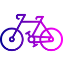 Free Cycle Bicycle Travel Icon