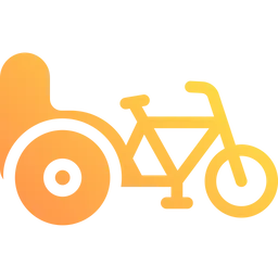 Free Cycle rickshaw  Icon