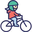 Free Cycling  Icon