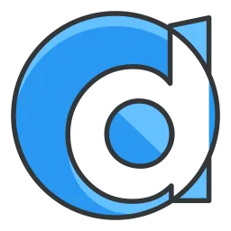 Free D Logo Icono