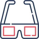 Free D glasses  Icon