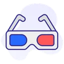 Free D Glasses Icon