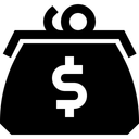 Free Damen Geldbörse  Symbol