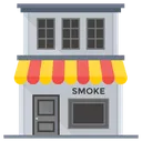 Free Dampfshop Tabakladen Zigarettenkiosk Symbol