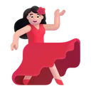 Free Danca Cor Luz Ícone