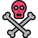 Free Danger Danger Sign Skull Icon