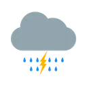 Free Dark Ray Cloud Icon