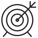 Free Dart Board Target Icon