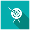 Free Dartboard Target Success Icon